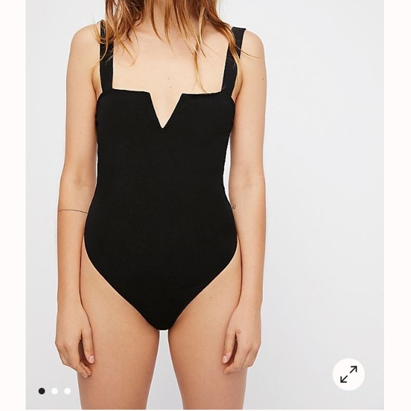 Free People Pipa V-Wire Bodysuit - Picture 3 of 6